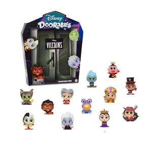 Disney Doorables Villain Collection Peek, Includes 12 Exclusive